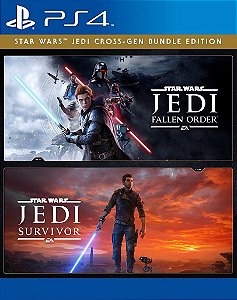 Jedi Fallen Order e Jedi Survivor PS4 Mídia Digital