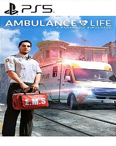 Ambulance Life A Paramedic Simulator PS5 Mídia Digital