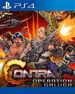 Contra Operation Galuga PS4 Mídia Digital