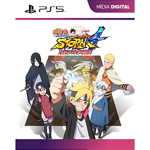 Naruto Shippuden: Ultimate Ninja Storm 4 Road To Boruto PS5 Midia Digital