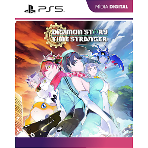 Digimon Story Time Stranger PS5 - Mídia Digital