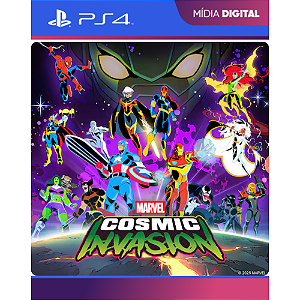 MARVEL Cosmic Invasion PS4 - Mídia Digital