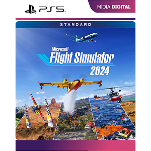 Microsoft Flight Simulator 2024 PS5 - Mídia Digital