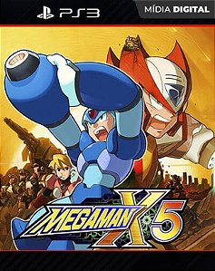 Mega man X5 (PS1 Classic) Playstation 3 Mídia Digital - Mídia Digital
