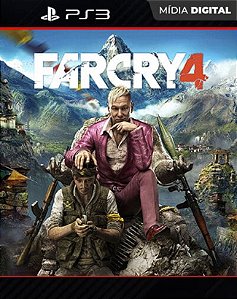 Far Cry 4 Playstation 3 Mídia Digital - Mídia Digital