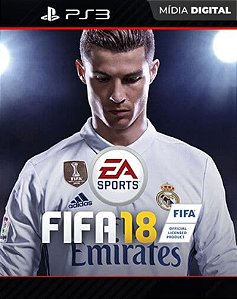 FIFA 18 Playstation 3 Mídia Digital - Mídia Digital