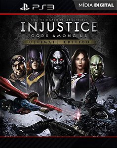 Injustice: Gods Among Us Ultimate Edition Playstation 3 Mídia Digital - Mídia Digital