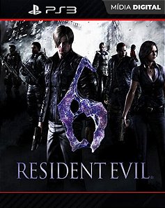 Resident Evil 6 Playstation 3 Mídia Digital - Mídia Digital