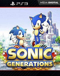 Sonic Generations Playstation 3 Mídia Digital - Mídia Digital