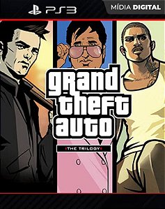 Grand Theft Auto GTA: The Trilogy (PS2 Classic Bundle) Playstation 3 Mídia Digital - Mídia Digital