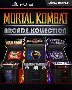 Mortal Kombat Arcade Kollection Playstation 3 Mídia Digital - Mídia Digital