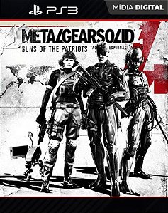 Metal Gear Solid 4: Guns of the Patriots Edition Playstation 3 Mídia Digital - Mídia Digital