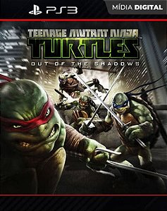 Teenage Mutant Ninja Turtles: Out of the Shadows Playstation 3 Mídia Digital - Mídia Digital