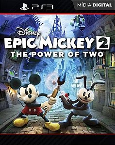 Disney Epic Mickey 2 Playstation 3 Mídia Digital - Mídia Digital
