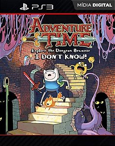 Adventure time explore the dungeon because i don t know PS3- Mídia Digital