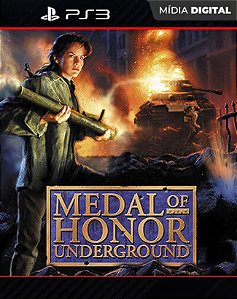 Medal of Honor Underground (PS1 Classic) Playstation 3 Mídia Digital - Mídia Digital