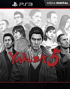 Yakuza 5 Playstation 3 Mídia Digital - Mídia Digital