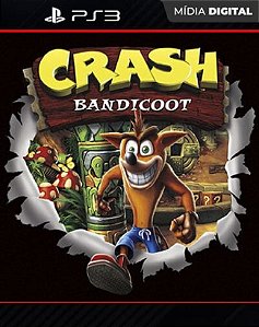 Crash 1 ( PS1 Classic ) Playstation 3 Mídia Digital - Mídia Digital