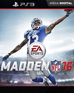 Madden NFL 16 Playstation 3 Mídia Digital - Mídia Digital