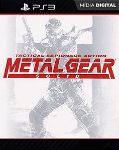 Metal Gear Solid Playstation 3 Mídia Digital - Mídia Digital