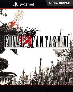 Final Fantasy 6 (PS1 Classic) Playstation 3 Mídia Digital - Mídia Digital