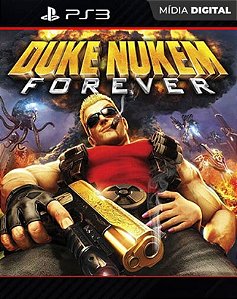Duke Nukem Forever PS3 - Mídia Digital