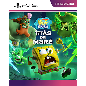 BOB ESPONJA TITÃS DA MARE PS5 - Mídia Digital