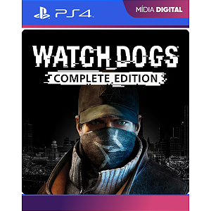 WATCH DOGS COMPLETE EDITION PS4 - Midia Games