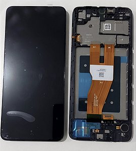 FRONTAL TELA DISPLAY SAMSUNG A05 (A055) COM ARO 1 LINHA