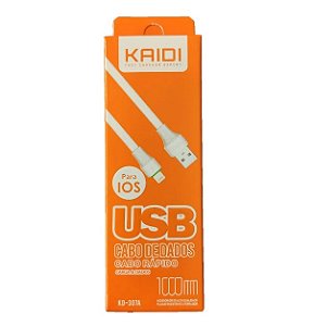 CABO USB APPLE LIGHTNING 1M - KAIDI