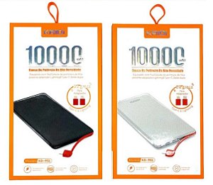 CARREGADOR PORTATIL KAIDI 10000MAH