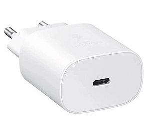 FONTE SAMSUNG ORIGINAL NACIONAL FAST CHARGER TURBO 25W TIPO C