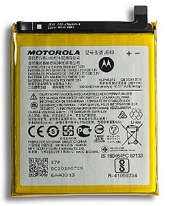 BATERIA MOTOROLA MOTO ONE XT1941 / G7 PLAY XT1952 (JE40) ORIGINAL
