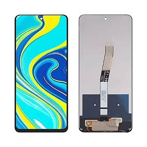 FRONTAL DISPLAY REDMI NOTE 9S/NOTE 9 PRO - OLED S/ARO - PRETO