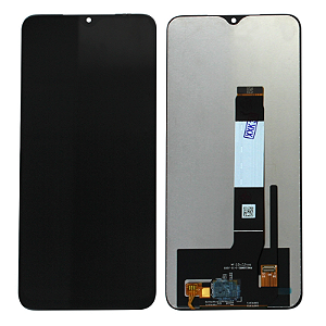 FRONTAL DISPLAY POCO M3/REDMI 9T - VIVID S/ARO - PRETO