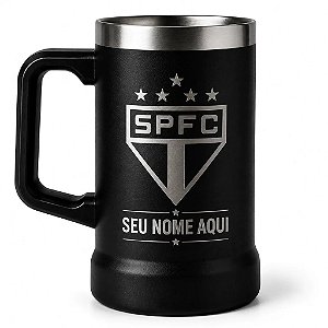 Caneca Térmica de Chopp 720ml – Personalize com Seu Time