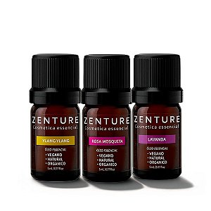 Equilíbrio Feminino 🌸Kit Óleo Essencial - Ylang Ylang, Rosa Mosqueta e Lavanda