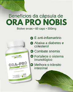 Ora Pro Nobis | 60 Capsulas - 500mg