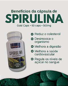 Spirulina | 60 Capsulas - 500mg