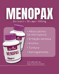 Menopax | 60 Capsulas - 500mg