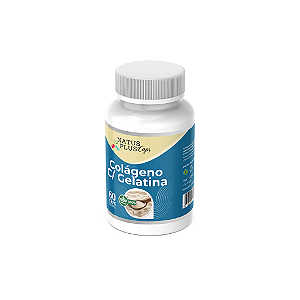 Colágeno c/ Gelatina Natus Plus |  60 Capsulas - 500mg
