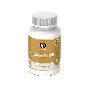 Colágeno Tipo 2 Mais Plant | 60 Capsulas - 500mg