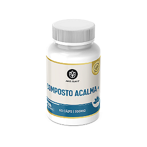 Composto Acalma + Mais Plant 60 Caps 500mg