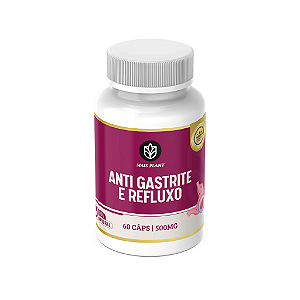 Anti Gastrite e Refluxo Mais Plant | 60 Cápsulas - 500mg