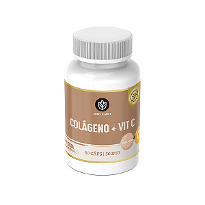 Colágeno + Vitamina C  + Zinco Mais Plant | 60 Cápsulas - 500mg