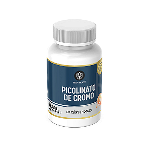 Picolinato de Cromo Mais Plant | 60 Cápsulas - 500mg