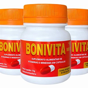 Kit 3 Bonivita Garantia de Originalidade Frete Grátis
