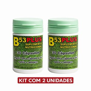 Kit 2 B53 Plus 30 Capsulas | Frete Grátis