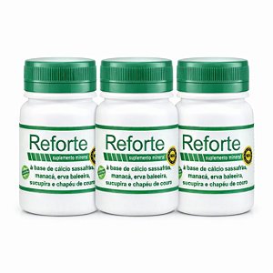 Kit 3 Reforte Suplemento Mineral | Frete Grátis