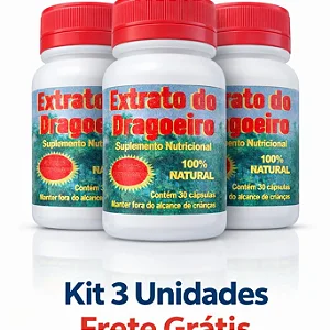 Kit 3 Extrato Dragoeiro Concentrado | Frete Grátis
